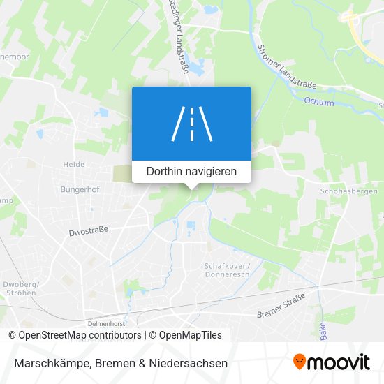 Marschkämpe Karte