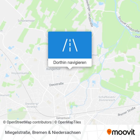 Miegelstraße Karte