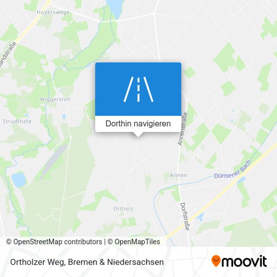Ortholzer Weg Karte