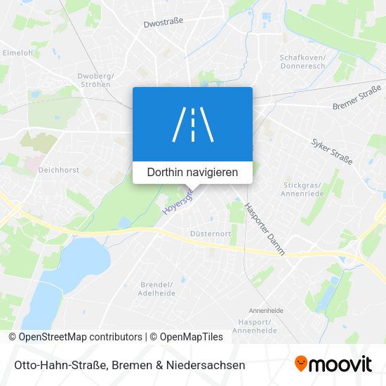 Otto-Hahn-Straße Karte