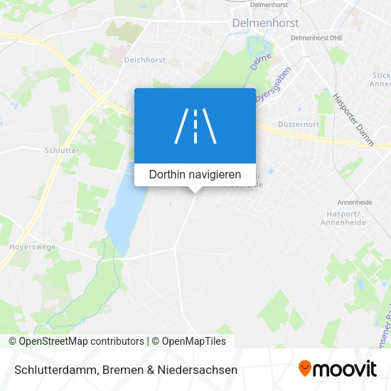 Schlutterdamm Karte