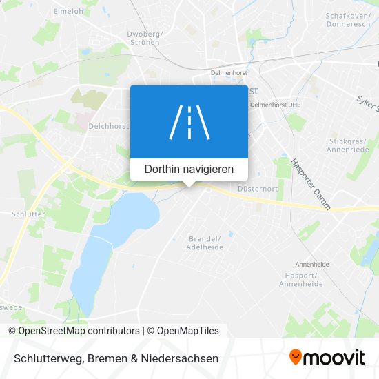 Schlutterweg Karte