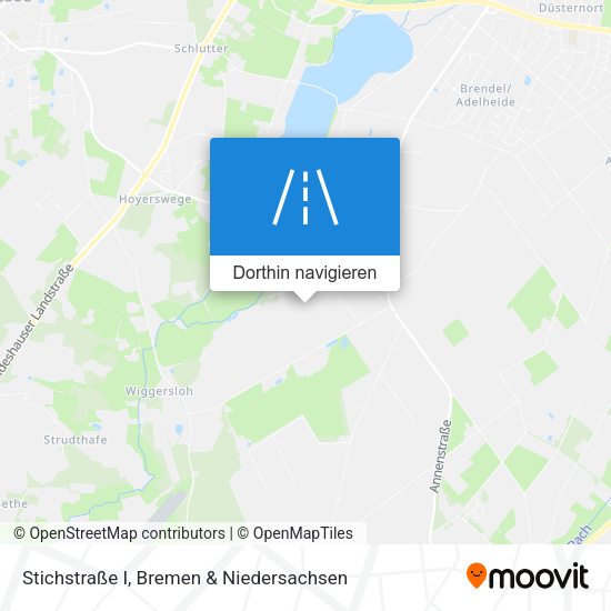 Stichstraße I Karte