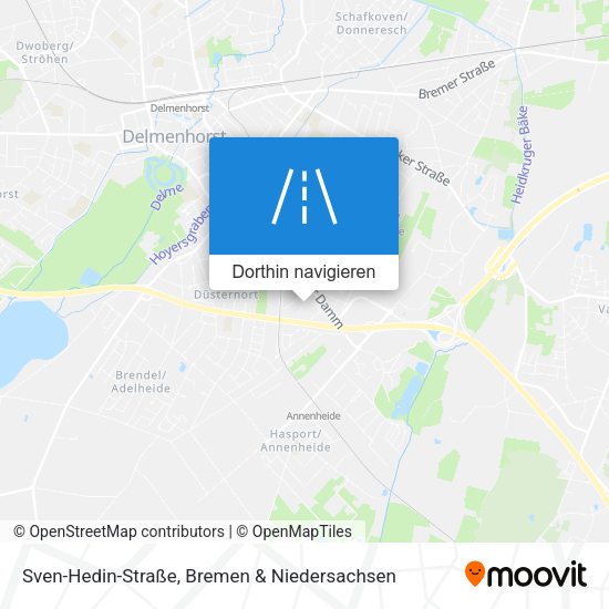 Sven-Hedin-Straße Karte