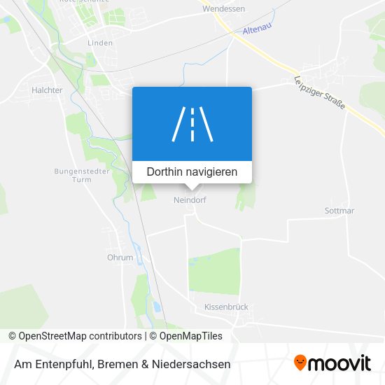 Am Entenpfuhl Karte