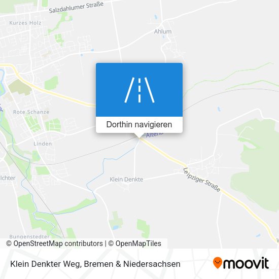 Klein Denkter Weg Karte