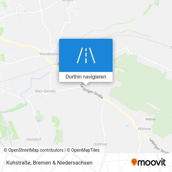 Kuhstraße Karte