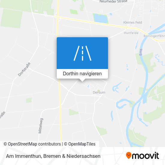 Am Immenthun Karte