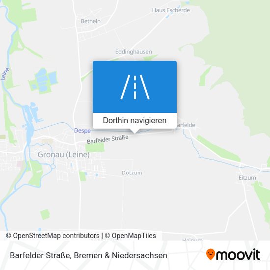 Barfelder Straße Karte