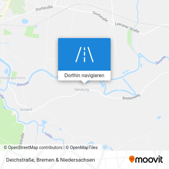 Deichstraße Karte