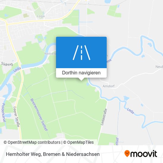 Hemholter Weg Karte