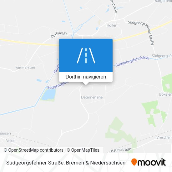 Südgeorgsfehner Straße Karte
