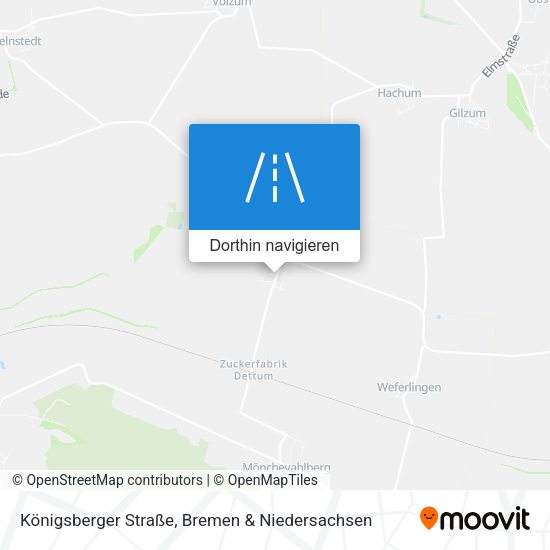 Königsberger Straße Karte