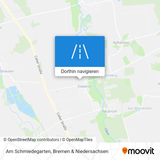 Am Schmiedegarten Karte