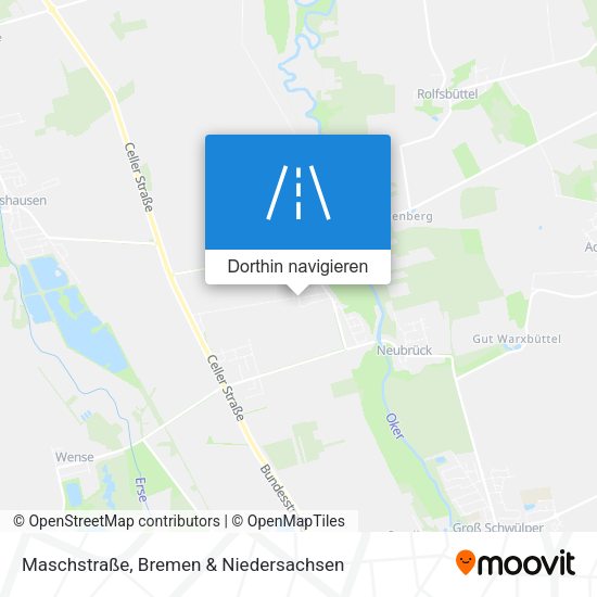 Maschstraße Karte