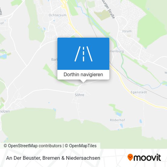 An Der Beuster Karte