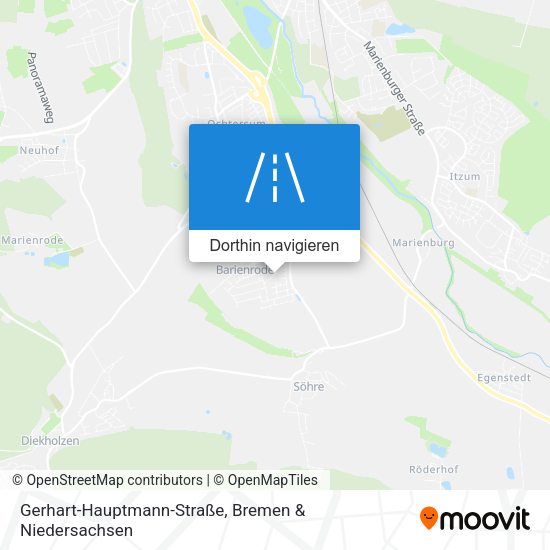 Gerhart-Hauptmann-Straße Karte