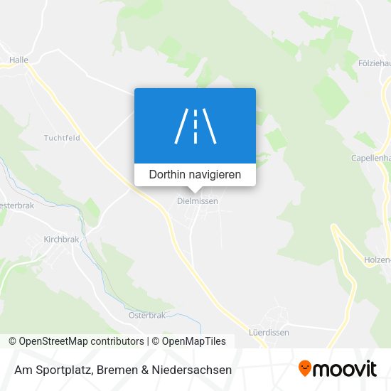 Am Sportplatz Karte