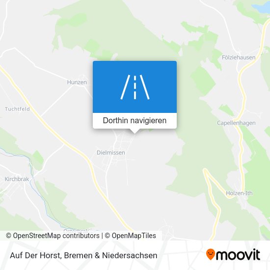 Auf Der Horst Karte