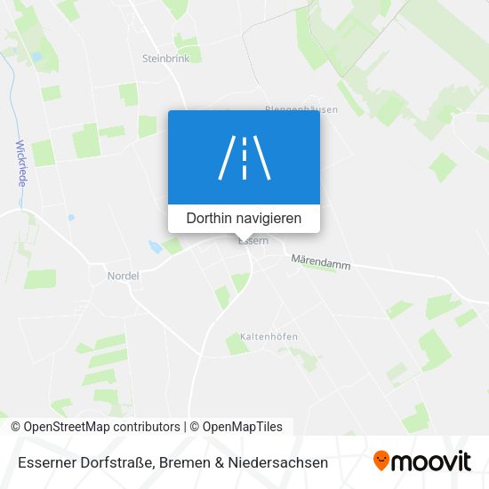Esserner Dorfstraße Karte