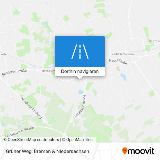 Grüner Weg Karte