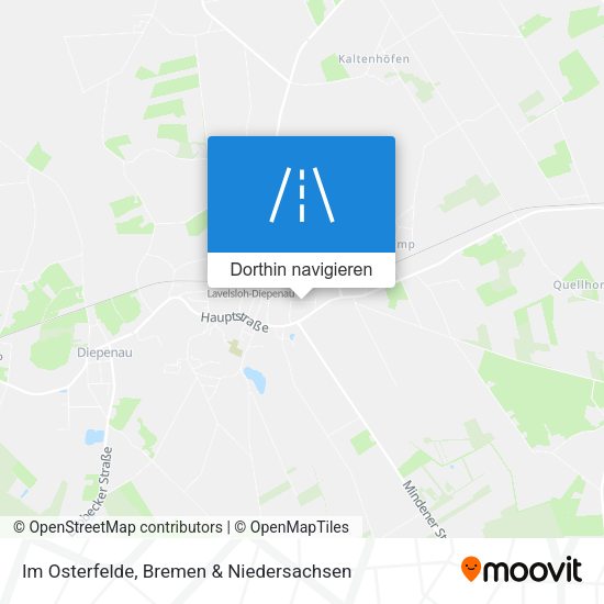 Im Osterfelde Karte