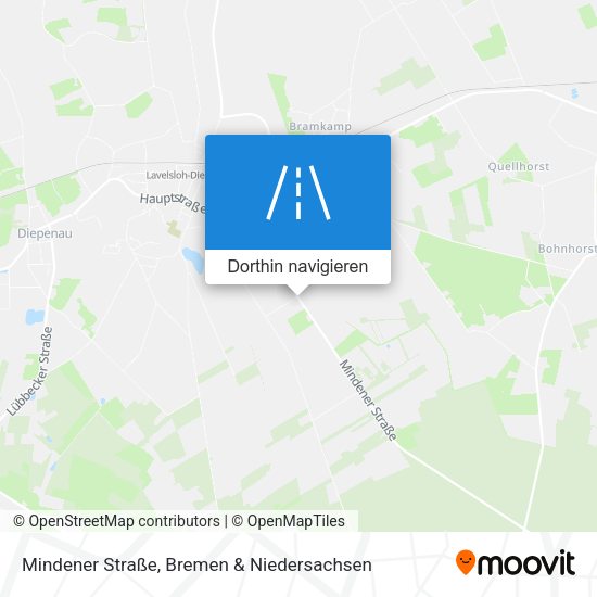 Mindener Straße Karte
