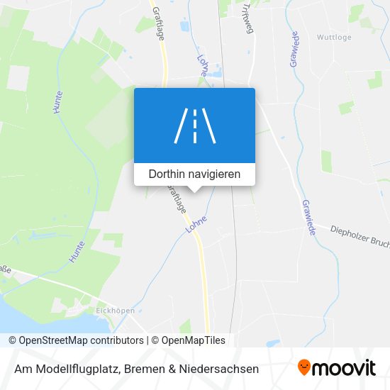 Am Modellflugplatz Karte