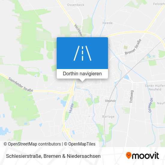 Schlesierstraße Karte