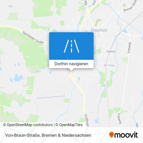 Von-Braun-Straße Karte