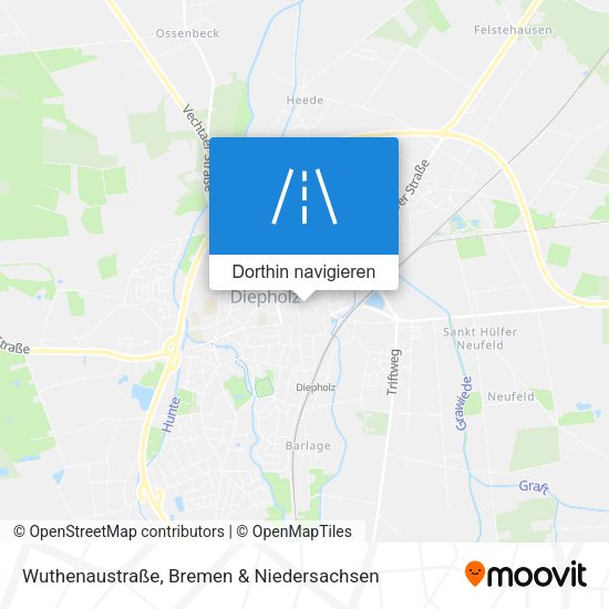 Wuthenaustraße Karte