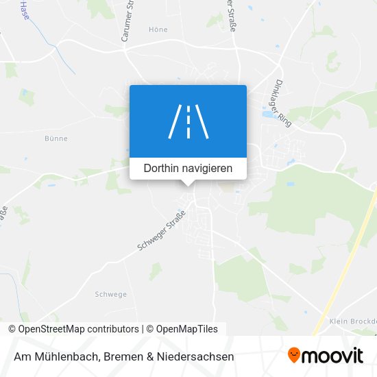 Am Mühlenbach Karte