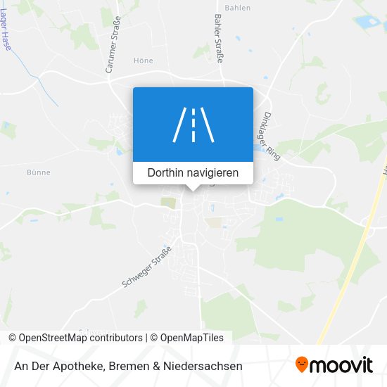 An Der Apotheke Karte