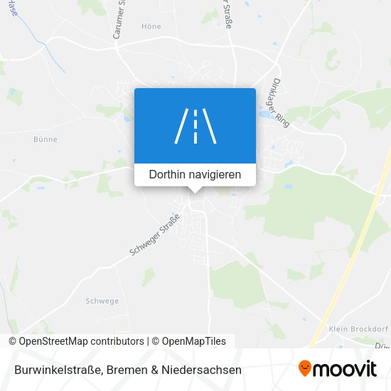 Burwinkelstraße Karte