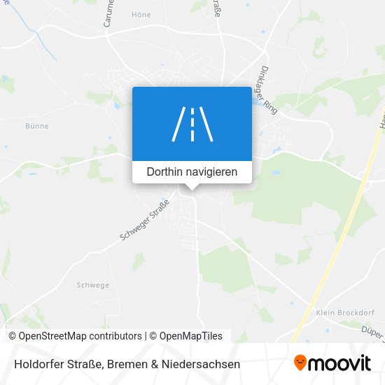 Holdorfer Straße Karte