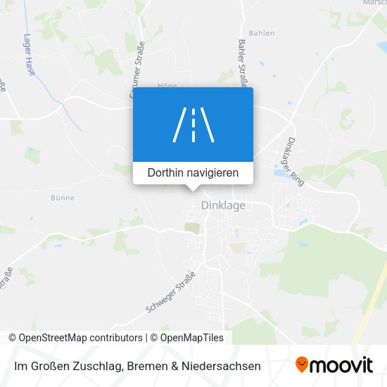 Im Großen Zuschlag Karte