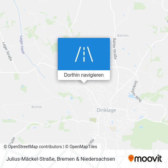 Julius-Mäckel-Straße Karte