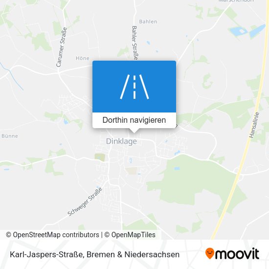 Karl-Jaspers-Straße Karte