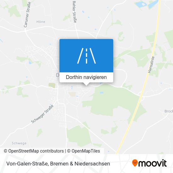 Von-Galen-Straße Karte
