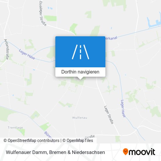 Wulfenauer Damm Karte