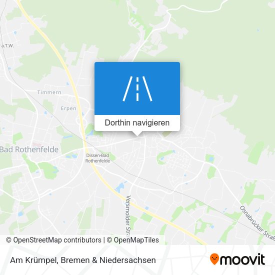 Am Krümpel Karte