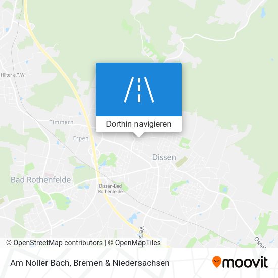 Am Noller Bach Karte