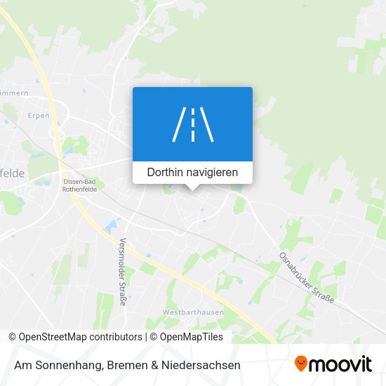 Am Sonnenhang Karte