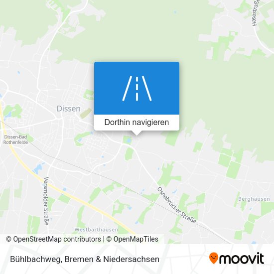 Bühlbachweg Karte