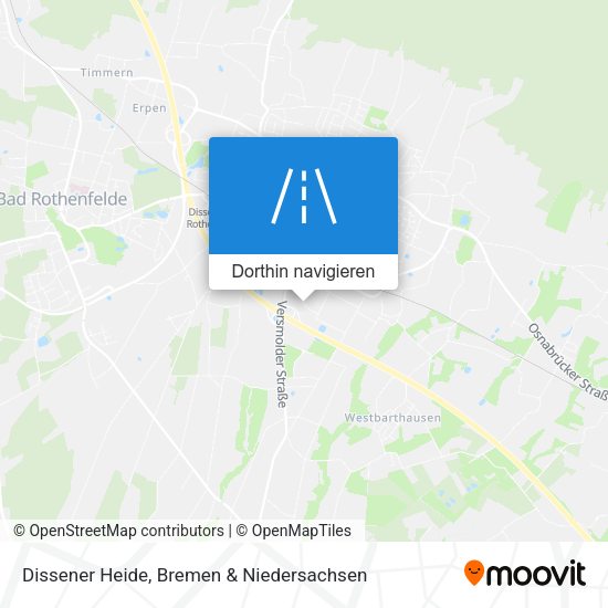 Dissener Heide Karte