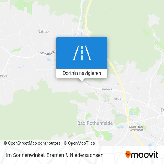 Im Sonnenwinkel Karte