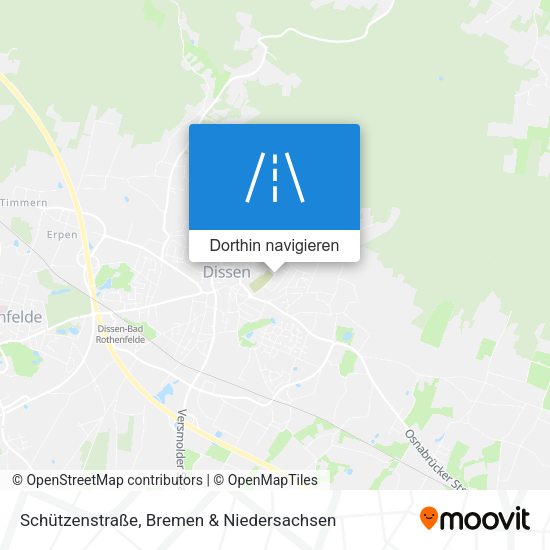 Schützenstraße Karte