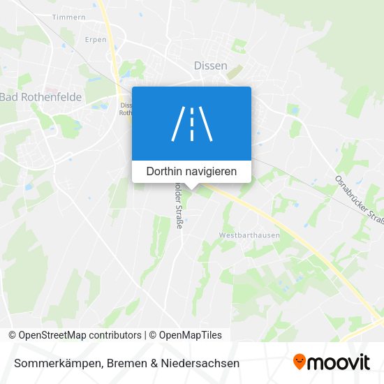 Sommerkämpen Karte
