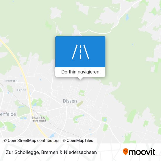 Zur Schollegge Karte