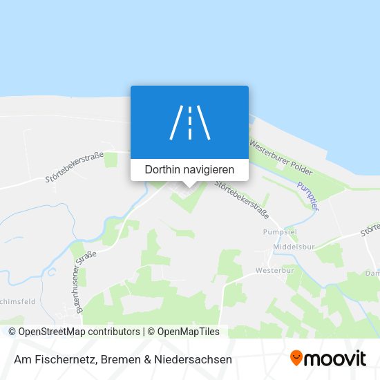Am Fischernetz Karte